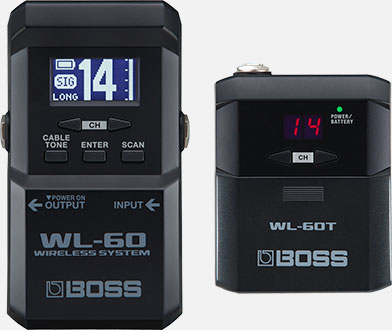 BOSS WL-60 wireless guitar system